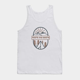 Roots and Boots Camping Tank Top